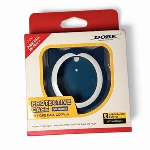 Dobe Blue Silicone Protective Case for Poke Ball Go Plus+